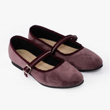 Ballerinas Vienna terciopelo malva