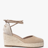 Alpargatas Creta Arena cinta de cuero