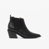 Granada botas de cuero negro