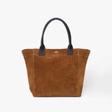 Solene Maxi Tote de Cuero Habano